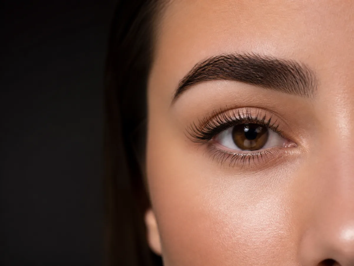 Brow shaping and lash lift